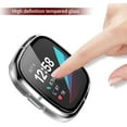 thumbnail image 4 of GFDYREE Compatible with Fitbit Versa 4 / Sense 2 Case, Full Coverage Screen Protector with Tempered Glass Hard PC Protective Cover Anti-Scratch Bumper Shell for Versa 4 / Sense 2 Smartwatch, 4 of 7