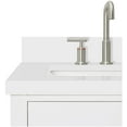 thumbnail image 3 of Ariel H037SLWQRVOWHT Bristol 37" Free Standing Single Rectangular Basin Vanity Set - White, 3 of 7