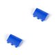 thumbnail image 1 of Injueey Cubierta de de Control inalámbrico, contenedor de baterías impermeable, tapa de plástico, botón ligero, accesorios de Azul 2piezas, 1 of 6