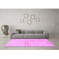 thumbnail image 3 of Ahgly Company Indoor Rectangle Solid Purple Modern Area Rugs, 6' x 9', 3 of 4