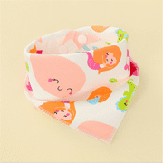 Spring hue Baby Unisex Feeding Head Scarf Towel Bib Bandana Saliva Triangle Dribble