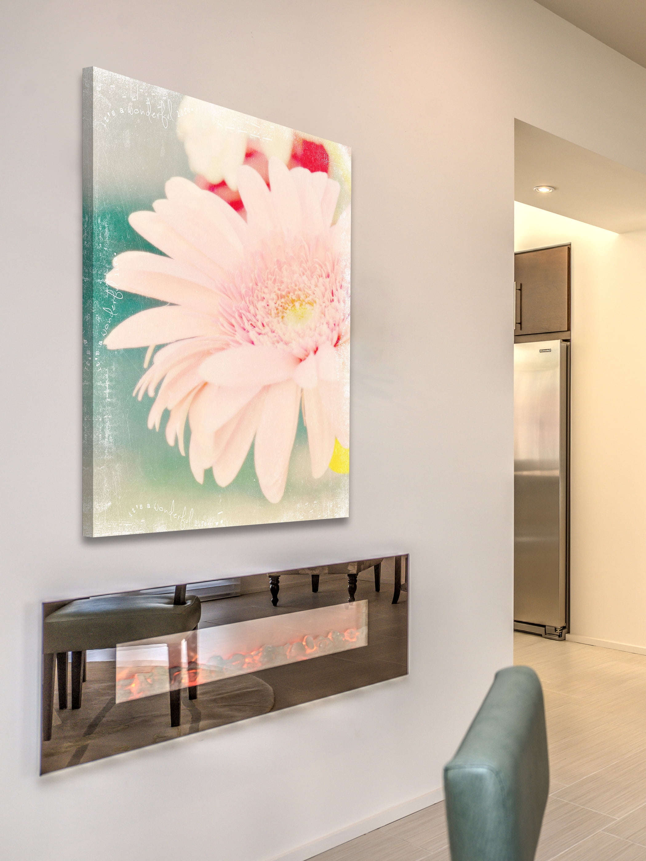 "Wonderful" Painting Print on Wrapped Canvas