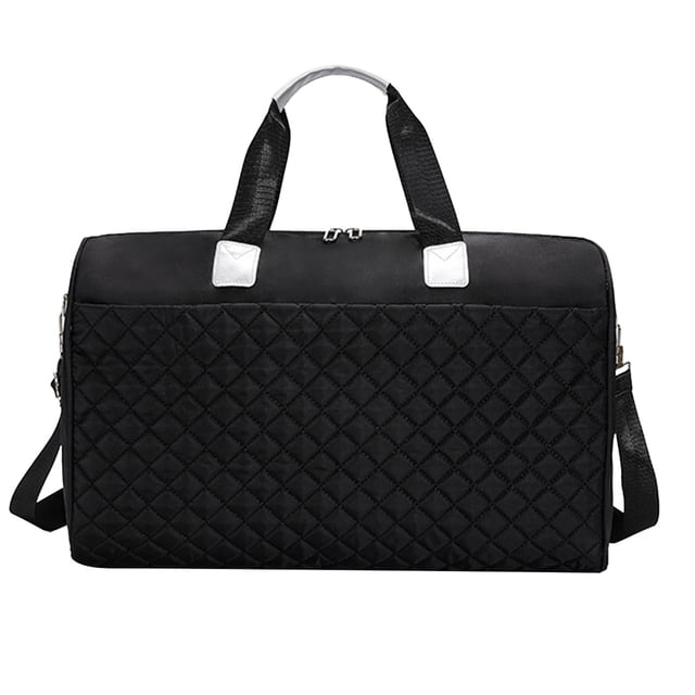 Sac de Voyage Haut de Gamme - Bagage Cabine Extensible à Grande Capacité avec Sangle pour Chariot, Sac Fourre-Tout Imperméable de Fin de Semaine pour Femmes, Essentiels de Voyage d'Une Nuit à Compartiments Multiples pour le Gym, le Travail et les Déplacements