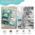 thumbnail image 5 of Hironpal Kids Bookshelf and Toy Storage Organizer, 4 Tier Wooden Kids Bookcase with Sling Book Rack in Kids Room Playroom Nursery for Kids, Children, Toddlers, 5 of 8