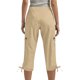 thumbnail image 5 of Pantalones de Cintura Elástica para Mujeres Color Sólido Ropa Casual Bolsillos de Longitud Completa Capris Mujeres Cintura Elástica Capris, 5 of 5