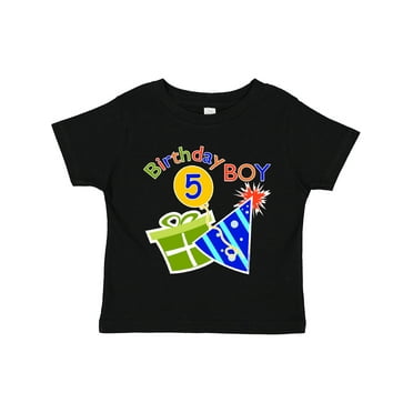 Inktastic Birthday Boy 5th Birthday Boys Toddler T-Shirt