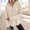A1_Beige, variant on Women's Waffle Knit Hoodie Long Sleeve Henley Button Drawstring Hooded Pullover Casual Loose Fit Basic Tunic Sweatshirts Running Sweatshirt Workout Tops Beach Sweatshirt Yoga Jacket Blue S