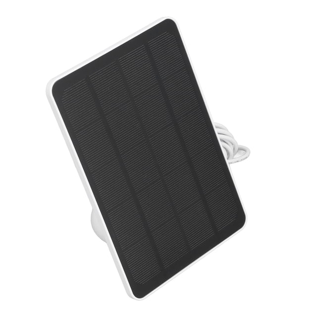 10W Solar Panel for Spotlight Camera Battery, IP65 Waterproof Portable Adjustable Mount Solar Panel, for Stick Up Cam Battery