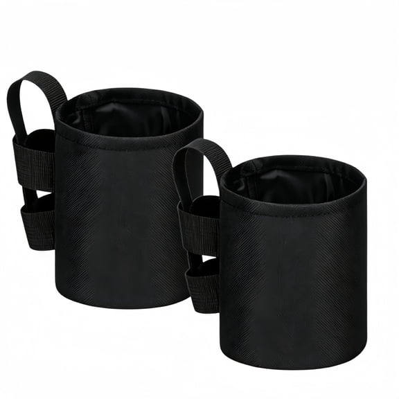 Wanfoou 2-Pack Universal Beach Chair Cup Holder 4.1×3.5in–Portable Drink And Water Bottle Organizer for Outdoor Camping, Lawn, Fishing And Pool