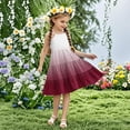thumbnail image 2 of 13-14 Years Girls Summer Dress Sleeveless Casual Floral Sundress for Girl 4-15 Years, 2 of 7