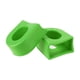 thumbnail image 1 of 2 unids/set bicicleta bielas manivela rueda funda protectora Protector (verde) JShteea Accesorios para bicicletas, 1 of 8