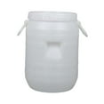 thumbnail image 1 of Cubo de polipropileno para almacenamiento de alimentos, organizador de alimentos, cubo de agua para alimento de pájaros, arroz, cafetería, restaurante 10 L redondo, 1 of 8