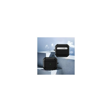 SaharaCase - Armor Series Case for Apple AirPods 3 (3rd Generation) - Black