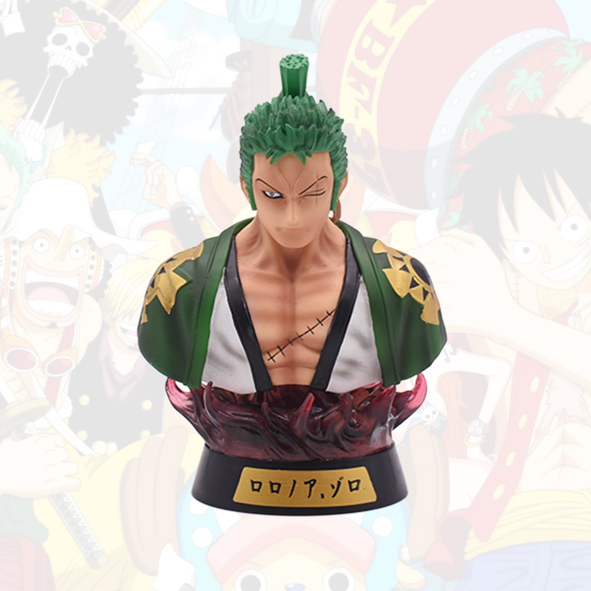 31 cm Roronoa Zoro One Piece Series Anime Character Desk Decoration Toy Model PVC Character Toy Gift