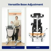 Electric Transfer Lift, Patient Lift Transfer Chair, Folding Chair Lift Assist Devices for Seniors, Transfer Chair for Home, Nursing Home, Car, AY06