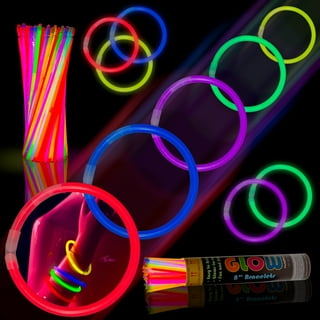 20 Pcs Glow Stick Bracelet Funny Glow Sticks Party Favors Glow