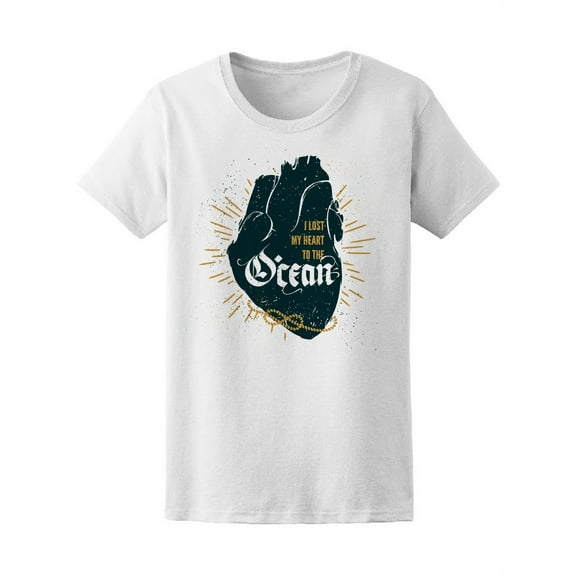 Nautical Sea Heart Tee Women's -Image by Shutterstock