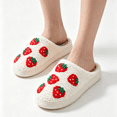 thumbnail image 4 of KEVCHE Womens Cute Slippers for Bedroom, Warm Soft Fuzzy Closed Toe Sandals with Non-Slip Sole, Cozy House Slippers for Indoor Comfort, Lightweight Plush Home Shoes for Daily Relaxation, 4 of 5