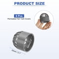 thumbnail image 2 of Uxcell 2 Inch (50mm) Fish Cover Permeable Cap, 8Pcs Aquarium Guard, Gray, 2 of 6