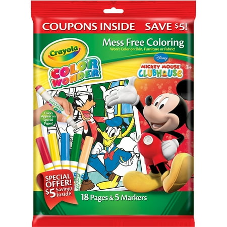 crayola color wonder disney mickey mouse set  walmart