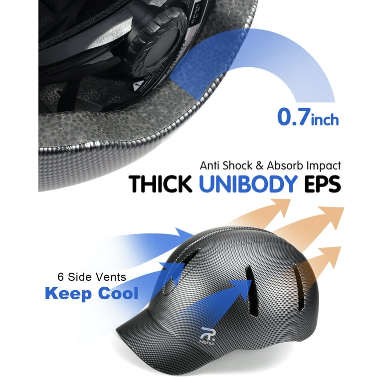 bike helmet thick Certified KOLL CS Fatbike Ideal for bike commuting Best Road Bike Helmets of