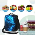 thumbnail image 4 of Fotbe Wolf Lonchera Bolsa de Almuerzo para Hombres y Mujeres, Lonchera de Gran Capacidad, Bolsa de Almuerzo Reutilizable, Bolsa Térmica Aislante, 4 of 7