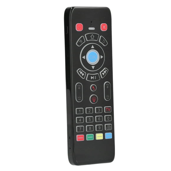 Dispositivo de control de TV Bling Bling con teclado retroiluminado y Ratón remoto