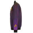 thumbnail image 4 of Men's-JH Design  Black Los Angeles Lakers 2024/25 City Edition Full-Zip Nylon Bomber Jacket, 4 of 7