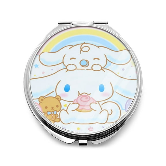Cinnamoroll Makeup mirror - portable desktop makeup mirror small handheld pocket makeup mirror
