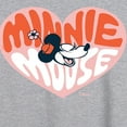 thumbnail image 3 of Disney - Minnie Mouse - Retro Heart - Women's Oversized T-Shirt, 3 of 5