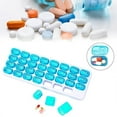 thumbnail image 4 of 31-Day Pill Storage Organizer Monthly Medication Dispenser Case for Travelling, 4 of 6