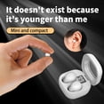 thumbnail image 3 of Auriculares inalámbricos Honcas Invisible Mini Bluetooth 5.3 blancos, 3 of 9