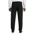 thumbnail image 2 of Perfect Fit Waist-Relaxer Pleated Suit Pants Charcoal 52 x 30, 2 of 5