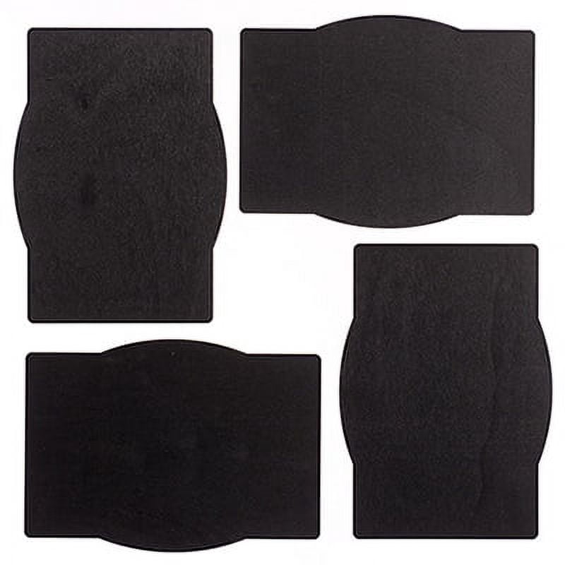 (2 pack) Hampton Art Crate Décor Chalkboard Labels, 4 Wooden Pieces