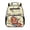 Astronaut Capybara Print, variant on Neon T-Rex Print Backpack for Kids Boys Girls Age 3-10, 13.5 Inch Large Capacity Water Resistant School Bookbag with Adjustable Padded Straps Multi Pockets for Travel & Daily Use