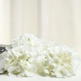 thumbnail image 6 of 10PCS Artificial Red Hydrangea Flowers Silk Hydrangea Heads with Stems for Home Wedding Party DIY Floral Decor (White), 6 of 14