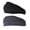 Black & Dark Gray 2-Pack, variant on Navy Headbands For Men & Women, Japanese Style Head Wrap - Headband for Workout, Running, Yoga & Daily Wear, Multi-Purpose, Elastic, Bandana by Casualbox