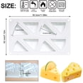 thumbnail image 2 of Huayishang Silicone Molds Cookie Cheese Decor Shape Chocolate Mould Silicone Cake Baking Cake Mould, Kitchen Essentials Clearance Sale White, 2 of 7