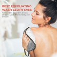 thumbnail image 3 of Toallita exfoliante ZOMCHI Premium para rostro y cuerpo, paquete de 3, 3 of 7