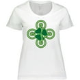 thumbnail image 3 of Inktastic St Patricks Day Shamrock Irish Women's Plus Size T-Shirt, 3 of 5