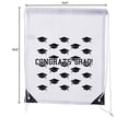 thumbnail image 2 of Senior Graduation Drawstring Backpacks Personalized Party Favor Cinch Bags - Grad Hat Grid, 2 of 2