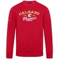 thumbnail image 2 of Men's Levelwear Red Calgary Flames Zane Ice Wall Pullover Sweatshirt, 2 of 3