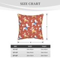 thumbnail image 4 of Susaid Cute Poodle Dog Print Velvet Throw Pillow Covers Home Art Deco Pillowcase Square Pillow Case Cushion Cover for Bed Sofa Living Room Car Indoor and Outdoor-20"x20", 4 of 8