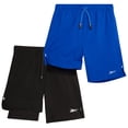 thumbnail image 1 of Shorts deportivos para niño Reebok, paquete de 2, secado rápido, compresión, 1 of 7