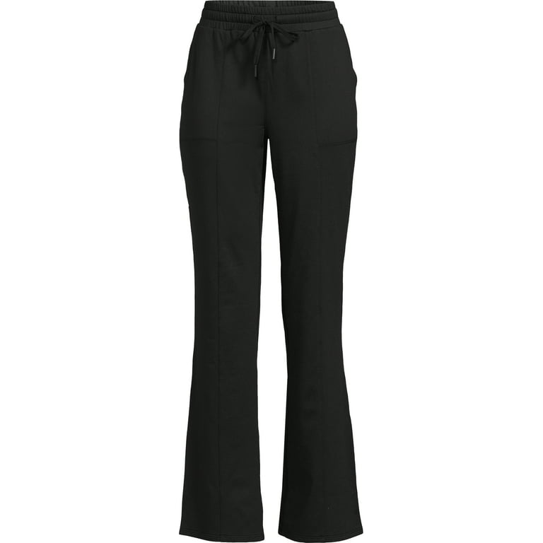 Athletic Works Women's Super Soft Straight Leg Knit Pants, 30.50 Inseam,  Sizes XS-XXXL 