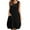 Black., variant on Akafmk Summer Dresses for Women Casual Dresses,Solid Color Round Neck Mid-Length Dress Sleeveless Tank Midi Dresses Cotton Linen A Line Beach Sundress
