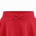 thumbnail image 5 of UAYOTSE Girls Cotton Skirts Size 10-12, School Uniform Summer Elastic Waist Casual Pleated Skirts,Sizes 11-12 Years, 5 of 6
