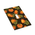 thumbnail image 3 of Kll Orange Pumpkin Autumn Maple Falling Leaves Wall Plate,Gloss Finish,Standard Size 1 - 5" X 3", Polycarbonate Thermoplastic,Electric Receptacle Plug Covers, 3 of 8
