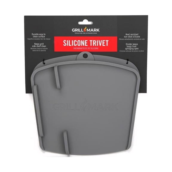 Grill Mark 8083958 Plastic Gray Spatula Mat