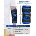 thumbnail image 6 of Reamphy Elbow Brace Comfortable Night Sleep, Cubital Tunnel Syndrome, Ulnar Nerve entrapment Relief Pain and Tendonitis, Arm Straightener Fit Men ＆ Women (Small Blue), 6 of 6